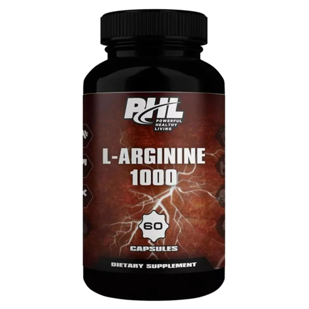 PHL L-Arginine 1000 mg Capsules 60's