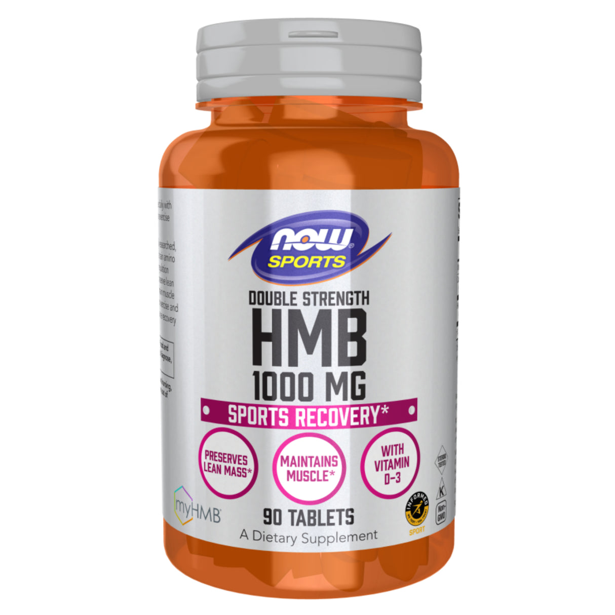 Now Sports Nutrition HMB Double Strength 1000mg Tablets 90's