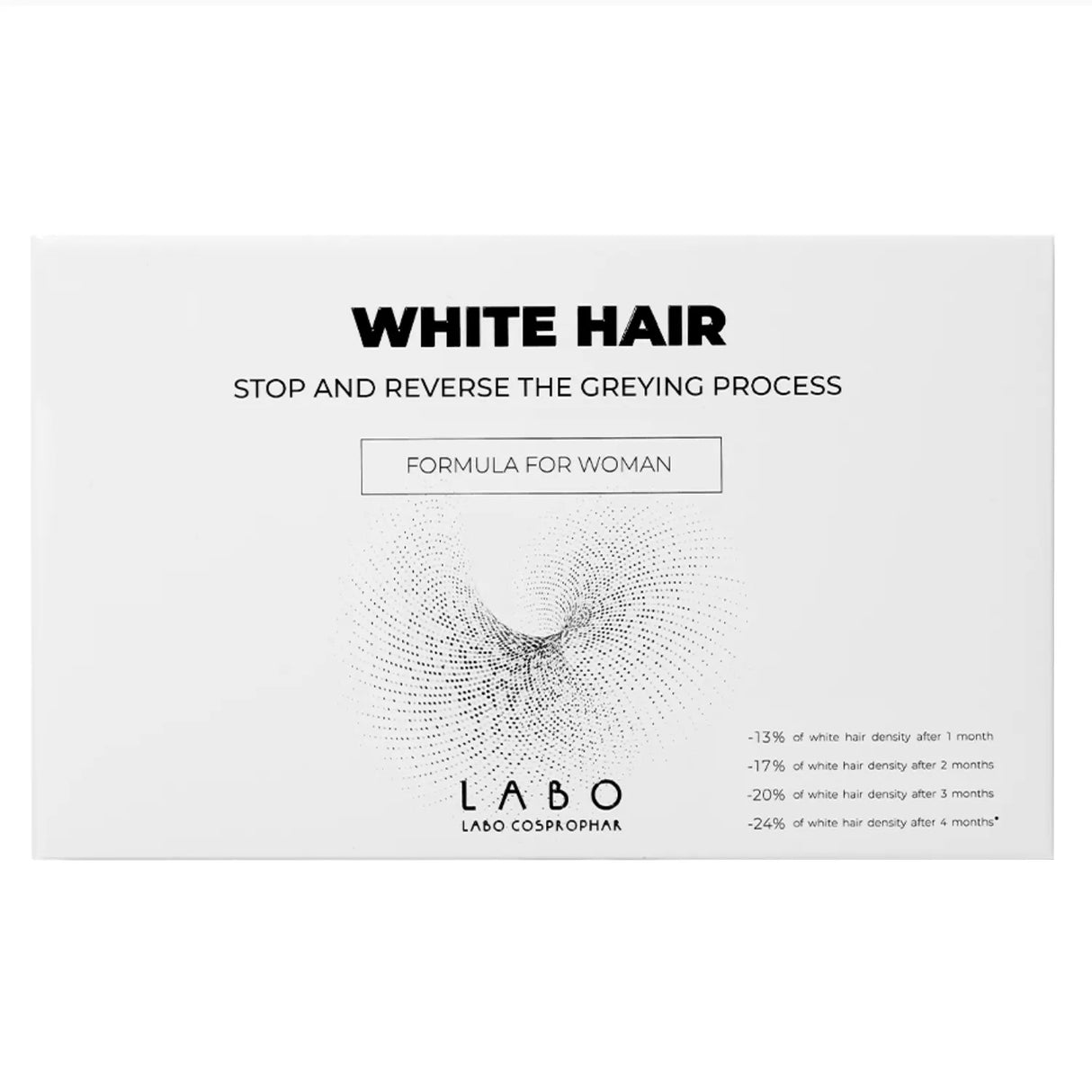 LABO WHITE HAIR Treatment Woman Treatment for the Development of White Hair 20vials x 3.5ml ( add 2 +1 Free )