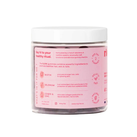 Rite Glow Gummies For Hair, Skin And Nails, Pack of 60's