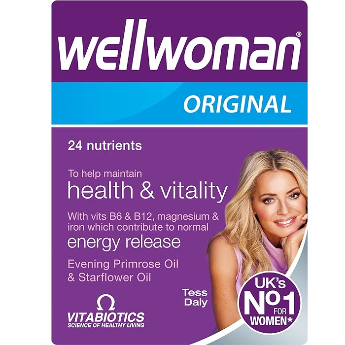 Vitabiotics Wellwoman Original Multivitamin Capsules For Women, Pack of 30's
