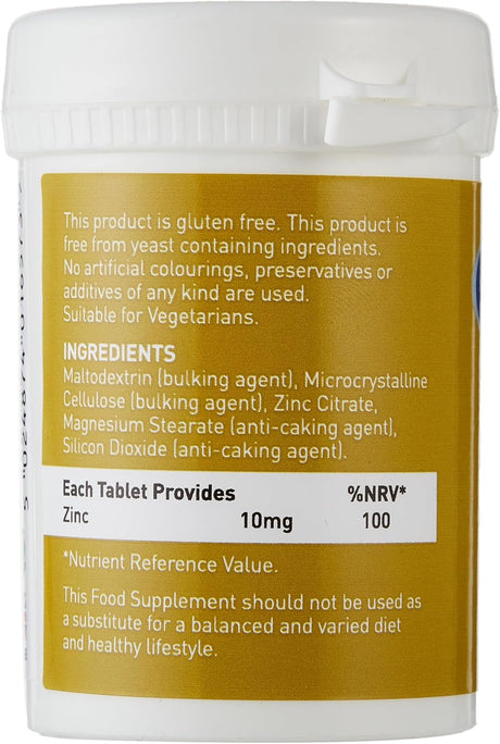 VALUPAK Zinc 10mg Tablet 60's