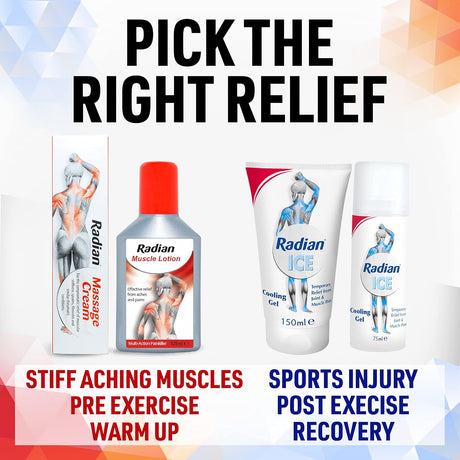 Radian Ice Roll-On Cooling Gel - 75ml