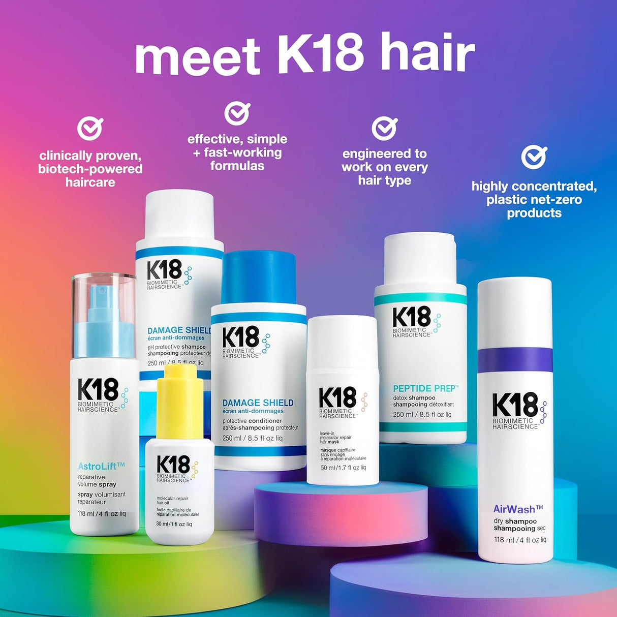 K18 Damage Shield Shampoo - 250ml