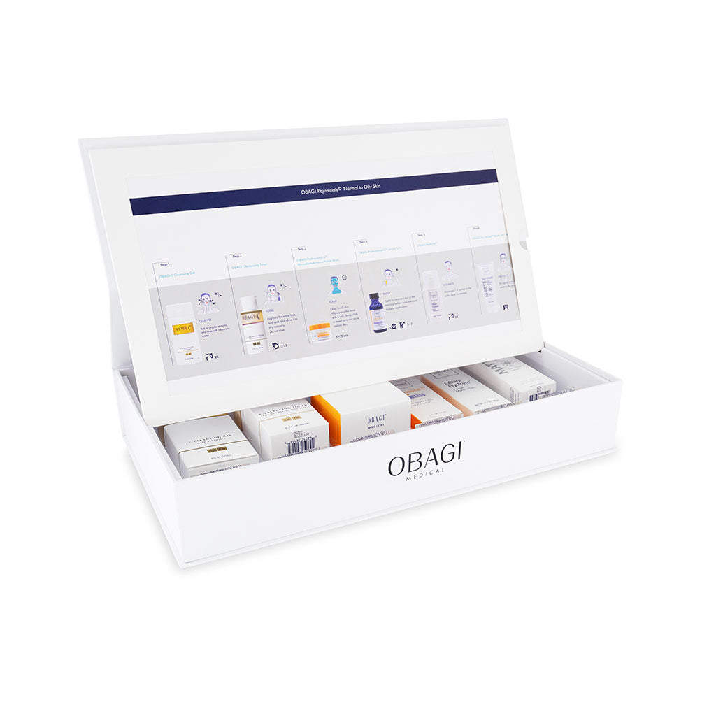 Obagi Skincare Set, Rejuvenate Normal To Oily Skin, Pack of 6 Pieces