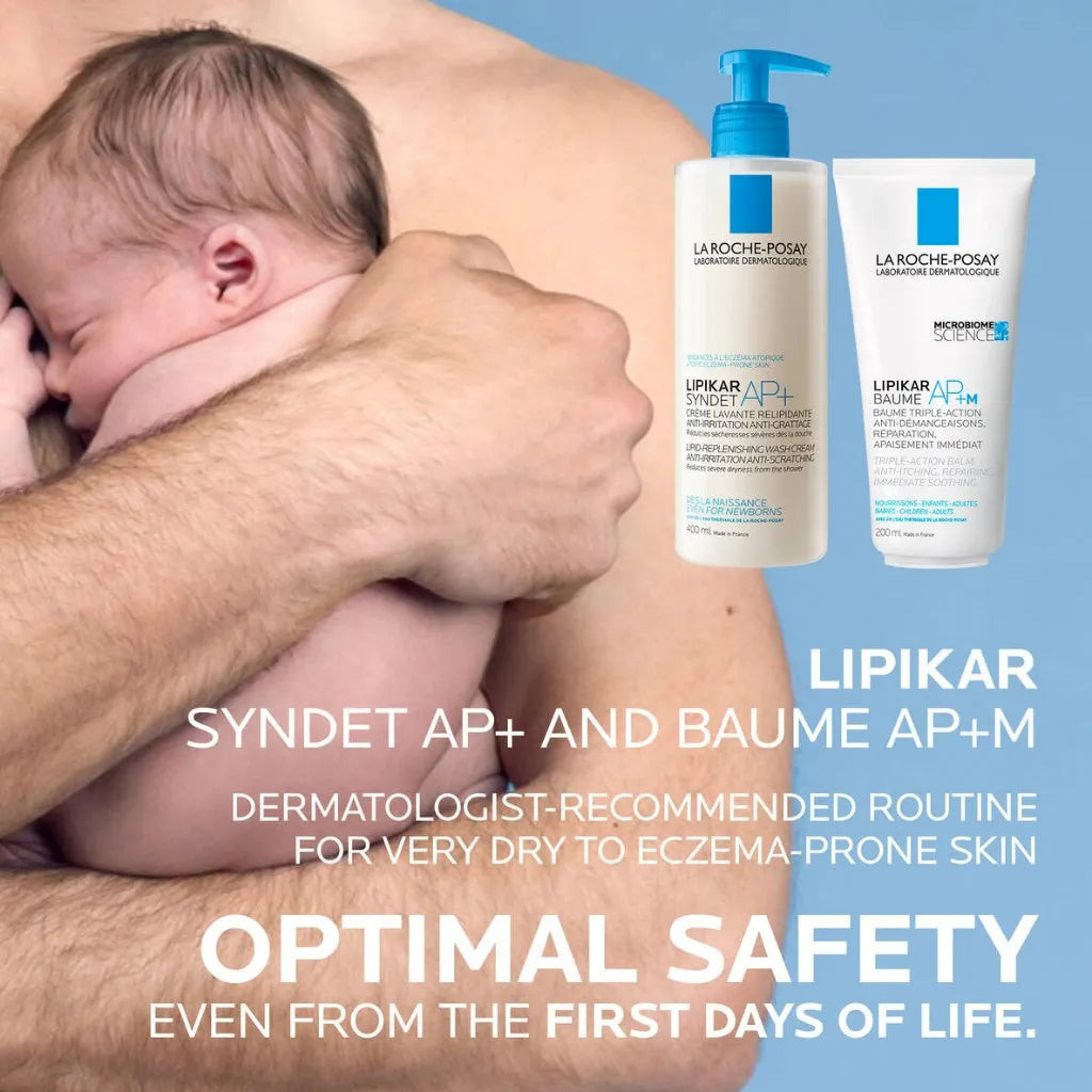 La Roche Posay Lipikar Baume Ap+ M Moisturizing Body Cream for Dry and Eczema Prone Skin 200Ml La Roche-Posay