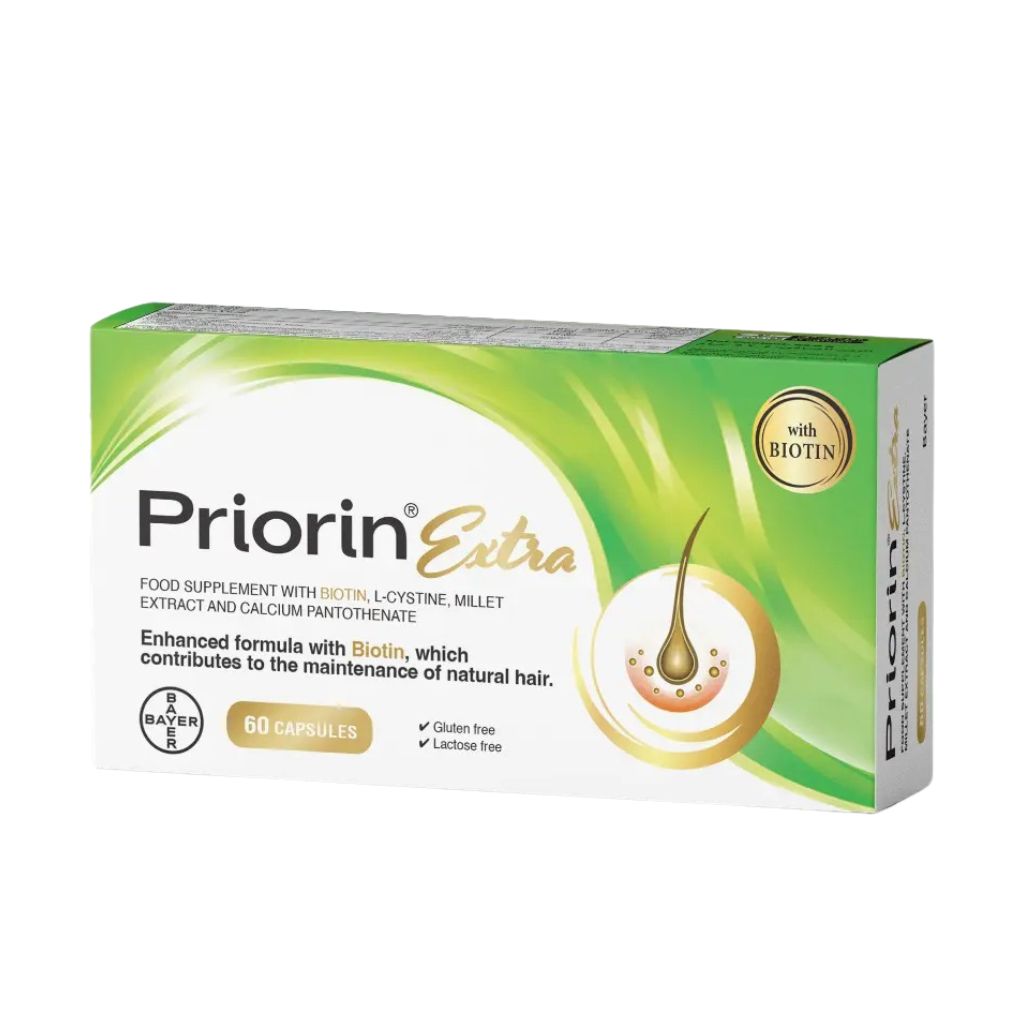 Priorin Extra Hair Supplement - 60's Capsules