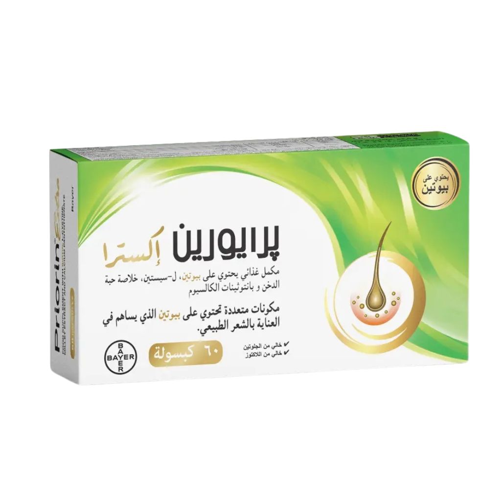 Priorin Extra Hair Supplement - 60's Capsules