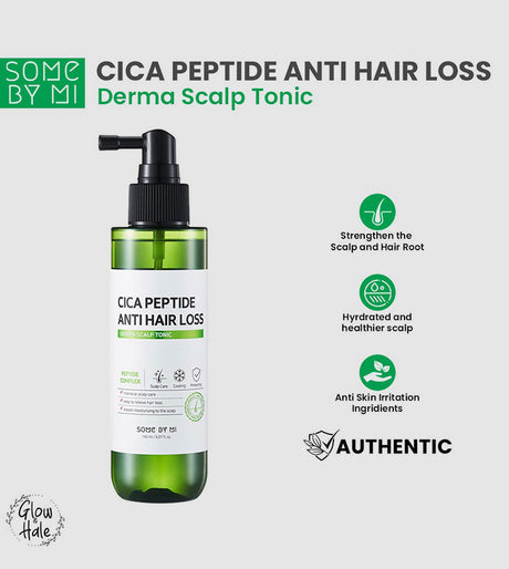 Some by Mi Cica Peptide Anti Hair Loss Derma Scalp Tonic Green 150ml