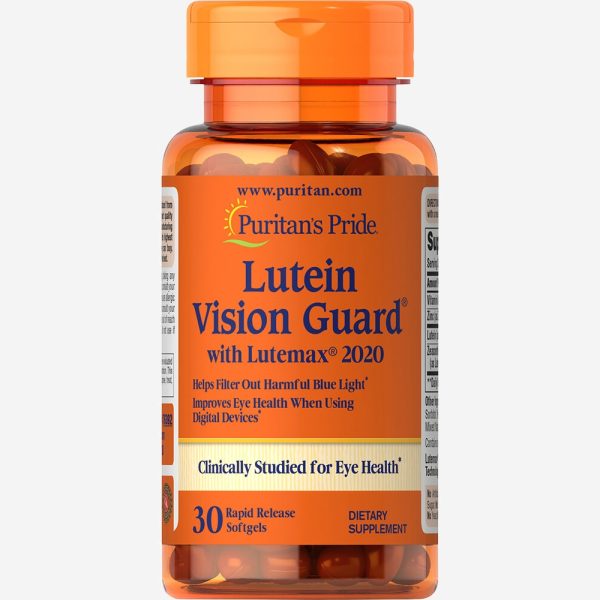 Puritan's Pride Lutein Vision Guard Softgels 30's