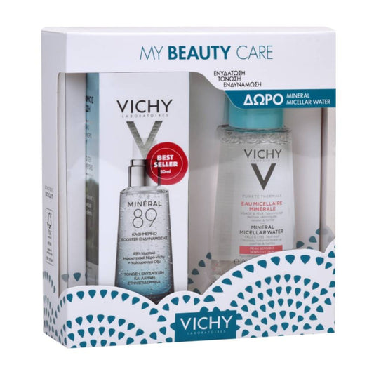 Vichy Mineral 89 Booster 50Ml + Pureté Thermale 3 in 1 One Step Cleanser 100Ml