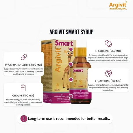 Argivit Smart Syrup - 150 ml