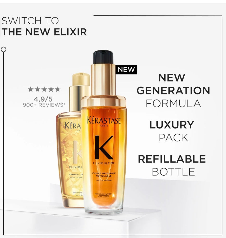 KERASTASE Elixir Ultime L'Huile Originale Refillable Hair Oil 75ml
