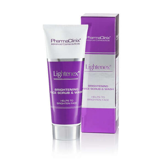 Pharmaclinix Lightenex Brightening Face Scrub & Wash 250 ML