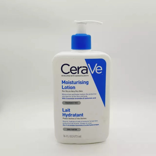 Cerave Moisturising Lotion For Dry To Very Dry Skin 473 Ml With Hyaluronic Acid And 3 Essential Ceramides