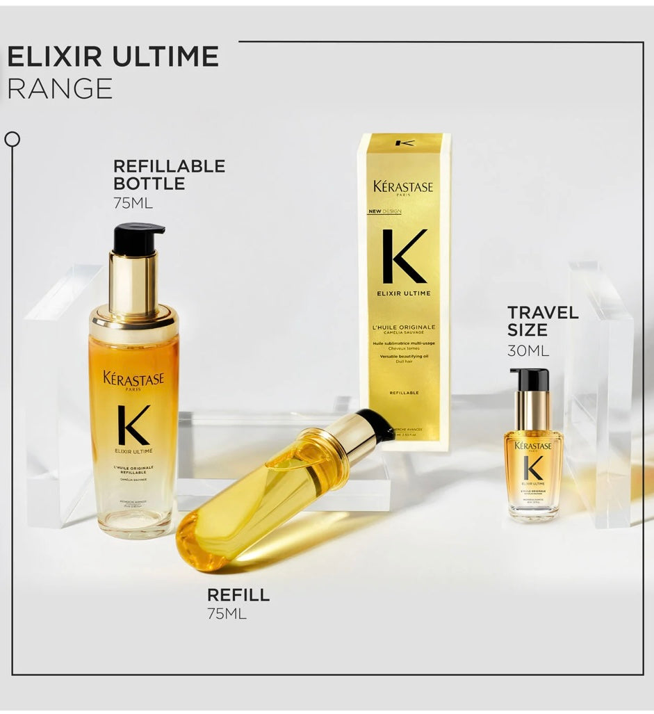 KERASTASE Elixir Ultime L'Huile Originale Refillable Hair Oil 75ml