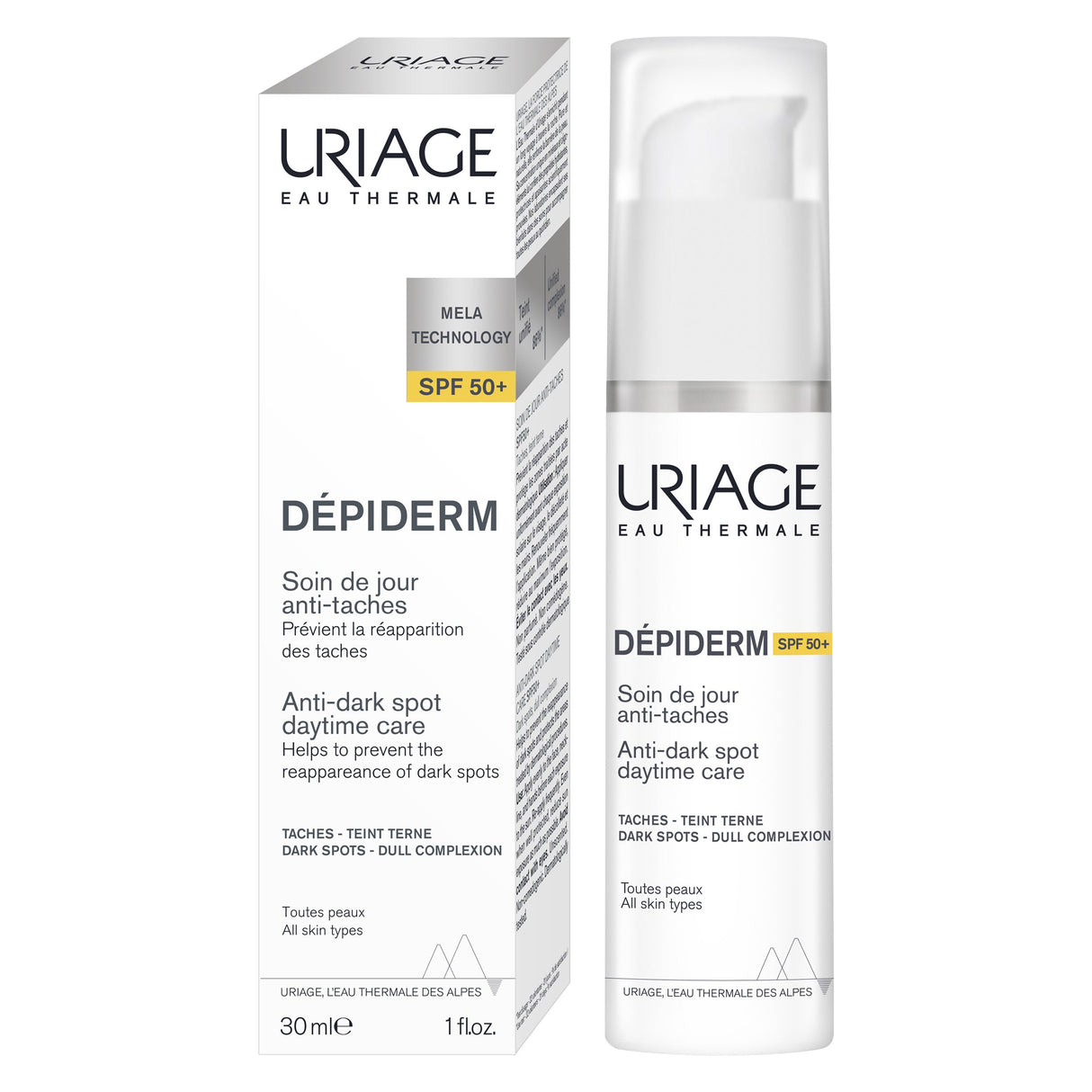 Uriage Depiderm Spf15+ Anti-Brown Spot Care 30ml