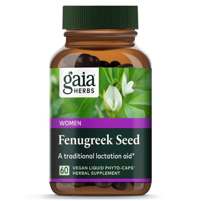 Gaia Herbs Fenugreek Seed - 60 Capsules