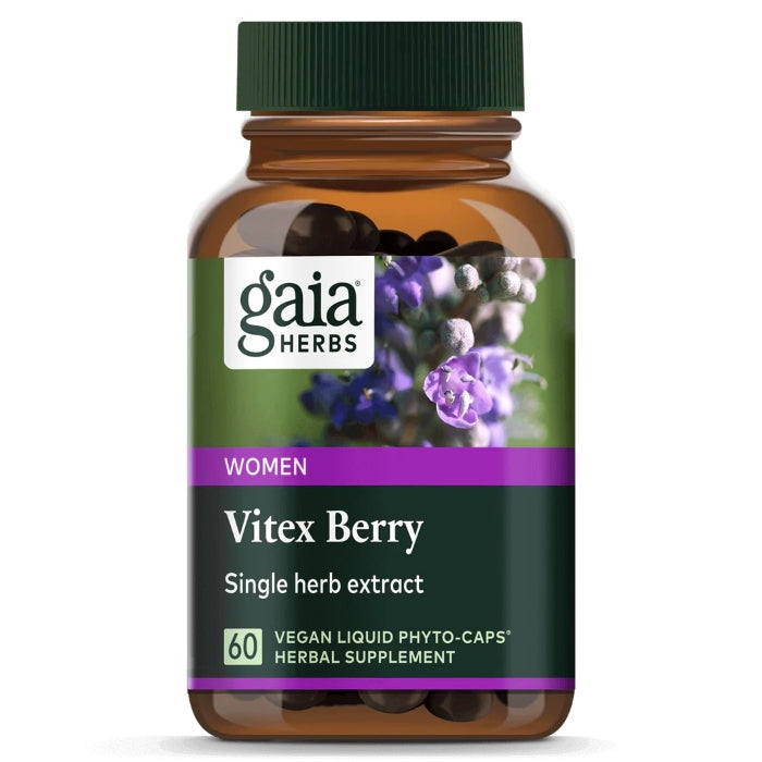 Gaia Herbs Vitex Berry Women's Health Support - 60 Capsules