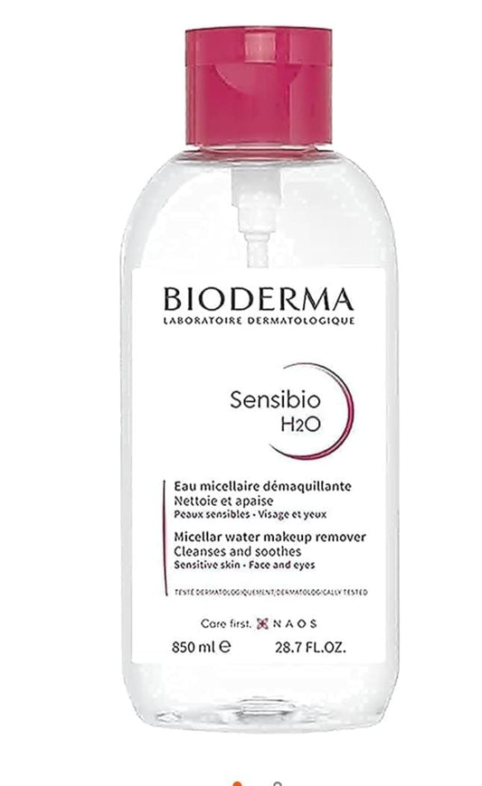 بيوديرما سينسيبيو H2O محلول ميسيل لإزالة المكياج، 850 مل