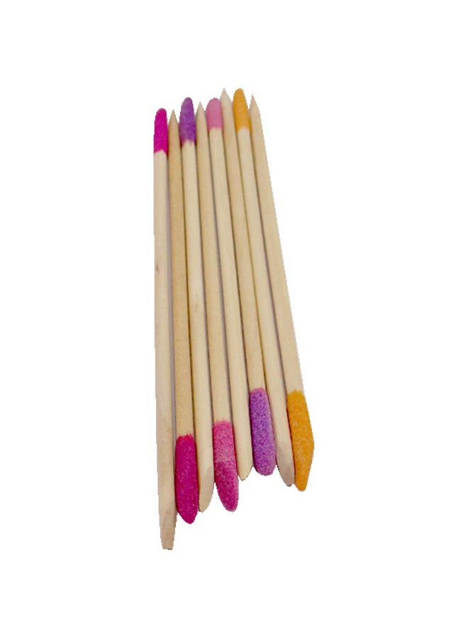 Or Bleu 8-Piece Wooden Nail Sticks Multicolour CT-447