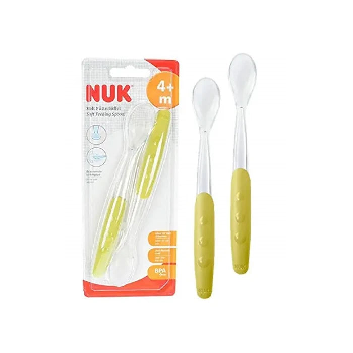 NUK Easy Learning Soft Feeding Spoon 2s 4 months +