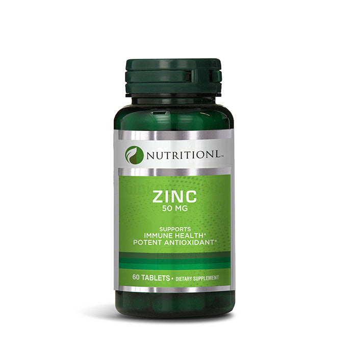 Nutritionl Zinc 50mg 60 Tabs