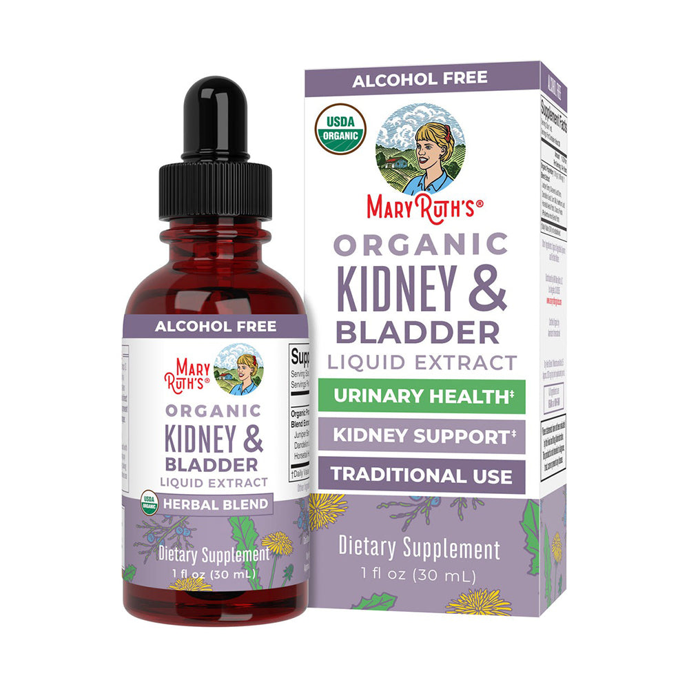 Mary Ruth's Organic Kidney Bladder Herbal Blend, 30 Ml, Promotes Natural Urine Flow