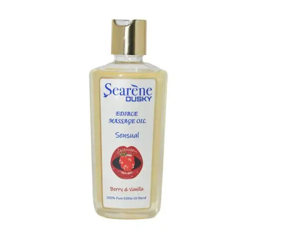 SEARENE DUSKY EDIBLE MASSAGE OIL SENSUAL- BERRY & VANILLA - www.plcgcc.com