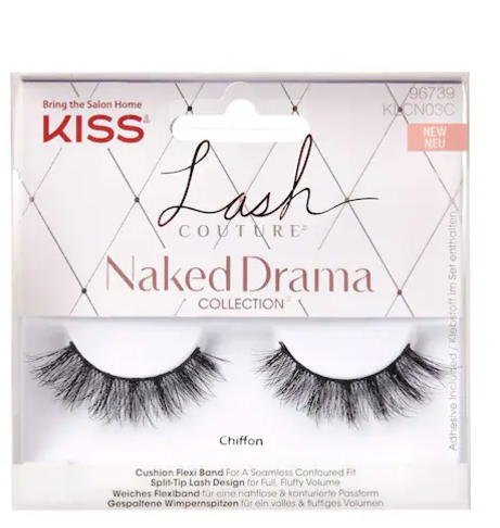 Kiss Lash Couture Naked Drama Lashes KLCN03C Black