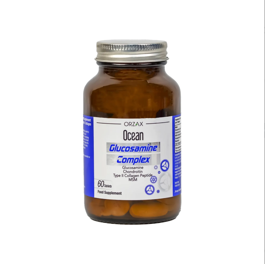 Orzax Ocean Glucosamine Complex 60 Tablets