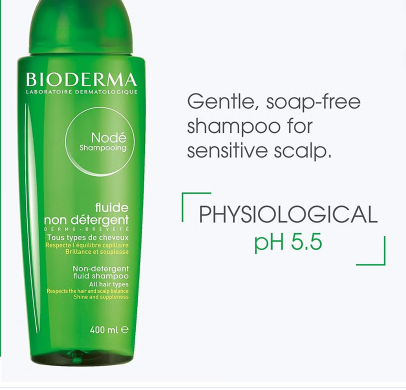 Bioderma Node Non-Detergent Fluid Shampoo For Sensitive Scalp 400ml