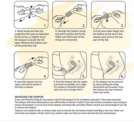 Sirona Now Periods Made Easy Premium Tampons Heavy Flow 20's sirona