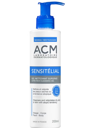 ACM Sensitelial Ultra Rich Cleansing Gel For Dry Skin 200ml ACM