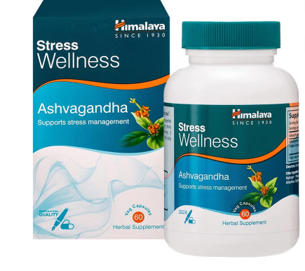 Himalaya Ashvagandha Vegetarian Capsules 60's Himalaya