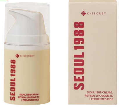 K-Secret Seoul 1988 Retinal Liposome 1% + Fermented Rice Extract Face Cream 50ml