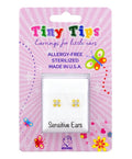 STUDEX TINY TIPS CHILDREN'S EARRINGS TT-740 2mm CZ