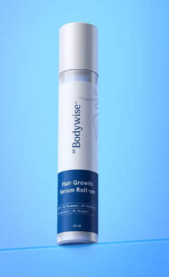 3% Rosemary Hair Growth Serum (Roll On) | 3% Redensyl, 2% Aminexil & 2% Anagain | Thicker And Stronger Hair | Prevents Hair Fall And Stimulates Follicles | 25ml