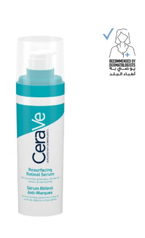 Resurfacing Retinol Serum To Reduce The Appearance Of Post-Acne Marks And Pores With Retinol, Licorice Root Extract & Niacinamide 30ml