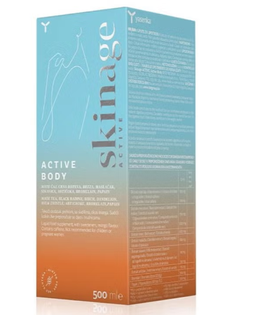 Skinage Active Body Detox Drinkable Liquid 500ml