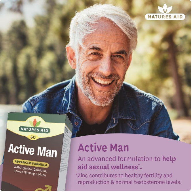 Natures Aid Active Man 60 Tablets