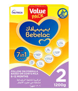 Bebelac Nutri 7 In 1 Palm Oil Free 2 Follow On Formula 1200g