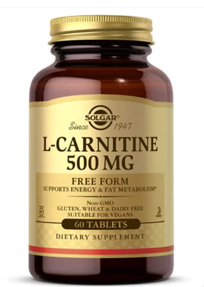 Solgar L-Carnitine 500 mg 60 Tablet