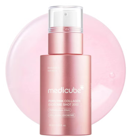 Medicube PDRN 2000 Pink Collagen Exosome Shot Serum 30ml