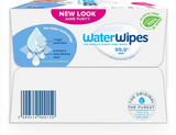 WaterWipes Original Plastic Free Baby Wipes, 9 Packs Each of 60 Unscented Wet Wipes waterwipes