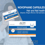 ACM Novophane Capsules, Food Supplement For Hair & Nail Growth, Pack of 60's