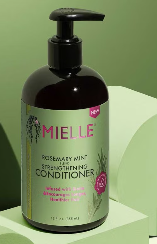 Mielle Rosemary Mint Hair Strengthening Conditioner With Biotin For All Hair Types 355ml