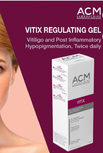 ACM Vitix Pigmentation Regulating Gel For Face & Body, Re-Pigmentation Treatment For Vitiligo 50ml