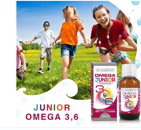 Marnys Omega Junior 3+6 Liquid 125 mL