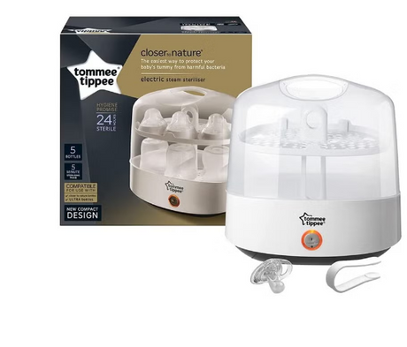Tommee Tippee Closer To Nature Electric Steam Steriliser-White